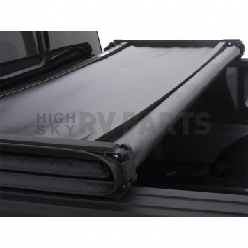 Lund International Tonneau Cover Soft Folding Black Canvas/ Twill Weaved Fabric - 958113-2