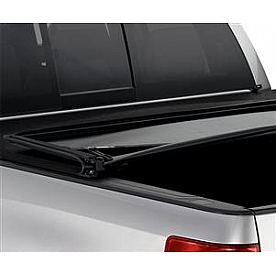 Lund International Tonneau Cover Soft Folding Black Canvas/ Twill Weaved Fabric - 958192