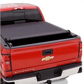 Lund International Tonneau Cover Soft Roll-Up Black Textured Vinyl - 960293
