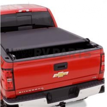 Lund International Tonneau Cover Soft Roll-Up Black Textured Vinyl - 960293