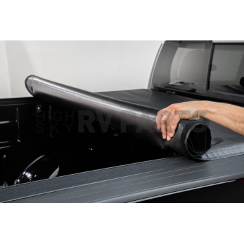 Leer Tonneau Cover Soft Roll-Up Black Vinyl - 29010269-1