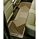 Husky Liner Floor Mat - Multi-Fit Tan TPE - Thermoplastic Elastomer Set of 2 - 52013