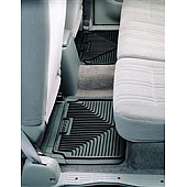 Husky Liner Floor Mat - Multi-Fit Black TPE - Thermoplastic Elastomer Set of 2 - 52021