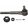 Moog Chassis Tie Rod End - ES409RT