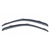 Lund International Rainguard - Black Acrylic Set Of 2 - 182445