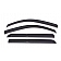 Lund International Rainguard - Black Acrylic Set Of 4 - 184381