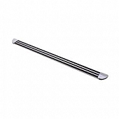 Lund International Running Board Bare Aluminum Stationary - 23107023