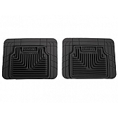 Husky Liner Floor Mat - Multi-Fit Black TPE - Thermoplastic Elastomer Set of 2 - 52031