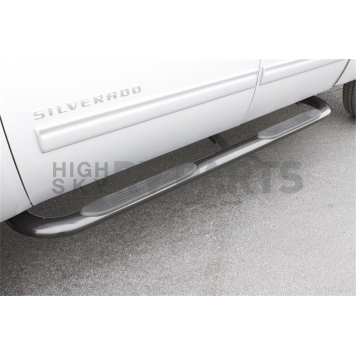Lund International Nerf Bar 4 Inch Stainless Steel Oval - 23288964-1