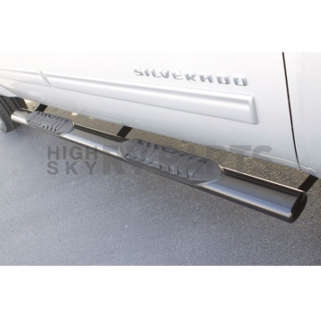 Lund International Nerf Bar 5 Inch Stainless Steel Oval - 23976006-1