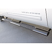 Lund International Nerf Bar 5 Inch Stainless Steel Oval - 23993007