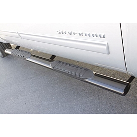 Lund International Nerf Bar 5 Inch Stainless Steel Oval - 23993007