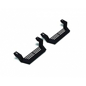 Lund International Nerf Bar Step Black Powder Coated Steel Flat Step - 26410025