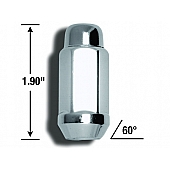 Gorilla Lug Nut 9/16x18 Chrome Plated Pack Of 4 - 41197XLB