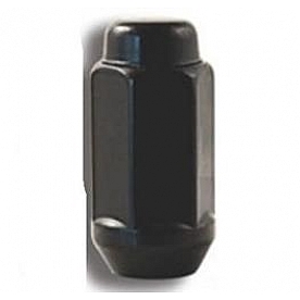 Gorilla Lug Nut 9/16x18 Black Chrome Pack Of 4 With Clamshell Packaging - 41197XLBC