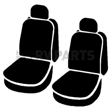 Fia Seat Cover Saddleblanket Set Of 2 - TR48-26 BLACK-1