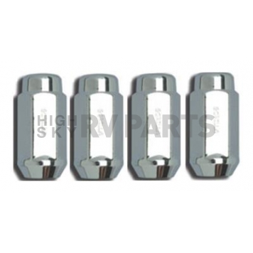 Gorilla Lug Nut 9/16x18 Chrome Plated Pack Of 4 - 66197DX