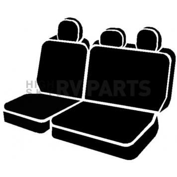 Fia Seat Cover Saddle Blanket Set Of 2 - TR48-35 GRAY-1