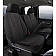 Fia Seat Cover Saddle Blanket One Row - TR48-37 BLACK