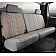 Fia Seat Cover Saddleblanket One Row - TR48-3 GRAY