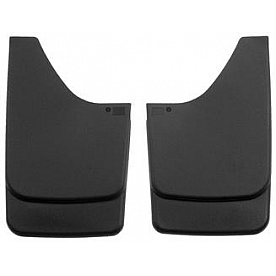 Husky Liner Mud Flap - Black Textured Thermoplastic Olefin Set Of 2 - 56311