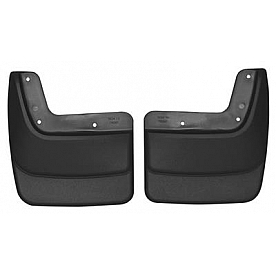 Husky Liner Mud Flap - Black Textured Thermoplastic Olefin Set Of 2 - 56341