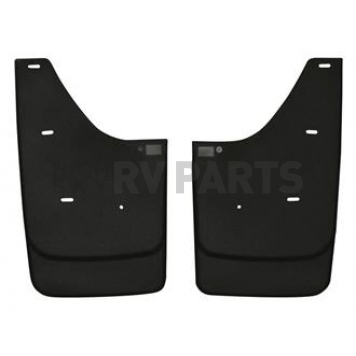 Husky Liner Mud Flap - Black Textured Thermoplastic Olefin Set Of 2 - 56391