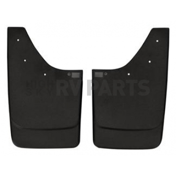 Husky Liner Mud Flap - Black Textured Thermoplastic Olefin Set Of 2 - 56611