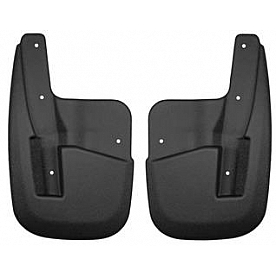 Husky Liner Mud Flap - Black Textured Thermoplastic Olefin Set Of 2 - 56631
