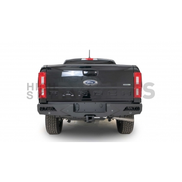 Fab Fours Bumper Vengeance 1-Piece Design Steel Black - FR19-E4851-1-1