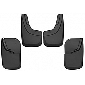 Husky Liner Mud Flap - Black Matte Thermoplastic Set Of 4 - 56686