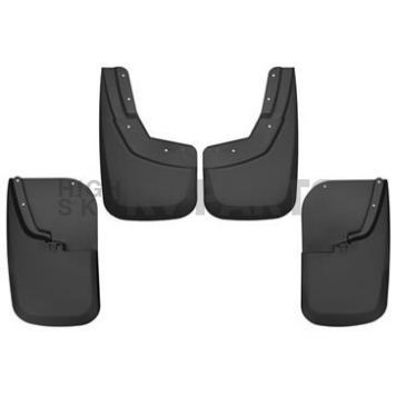 Husky Liner Mud Flap - Black Matte Thermoplastic Set Of 4 - 56686