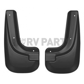Husky Liner Mud Flap - Black Textured Thermoplastic Olefin Set Of 2 - 56721