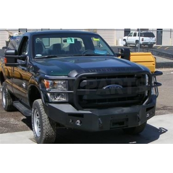 Fab Fours Bumper Premium 1-Piece Design Steel Black - FS11-A2550-1