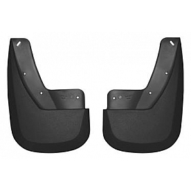 Husky Liner Mud Flap - Black Textured Thermoplastic Olefin Set Of 2 - 56761