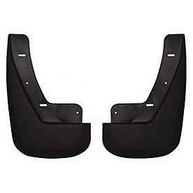 Husky Liner Mud Flap - Black Textured Thermoplastic Olefin Set Of 2 - 56781