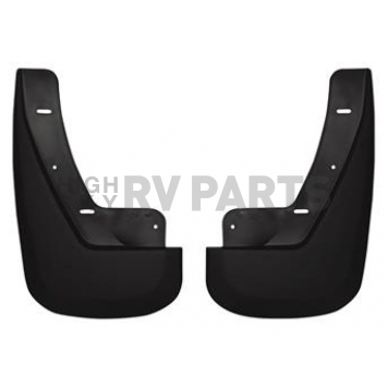 Husky Liner Mud Flap - Black Textured Thermoplastic Olefin Set Of 2 - 56781