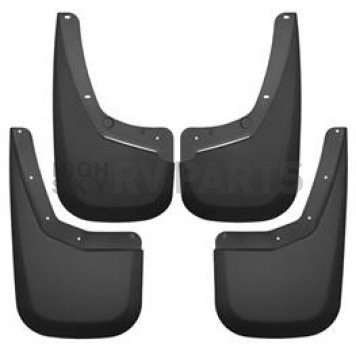 Husky Liner Mud Flap - Black Matte Thermoplastic Set Of 4 - 56796