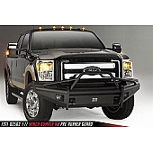 Fab Fours Bumper Premium 1-Piece Design Steel Black - FS11-Q2562-1