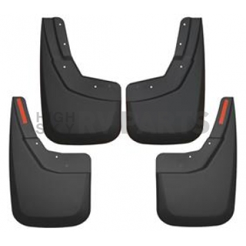 Husky Liner Mud Flap - Black Matte Thermoplastic Set Of 4 - 56886