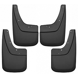 Husky Liner Mud Flap - Black Matte Thermoplastic Set Of 4 - 56896