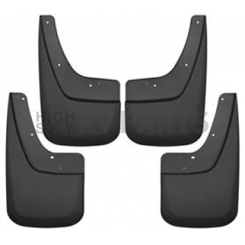 Husky Liner Mud Flap - Black Matte Thermoplastic Set Of 4 - 56896
