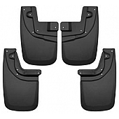 Husky Liner Mud Flap - Black Matte Thermoplastic Set Of 4 - 56936