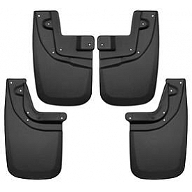 Husky Liner Mud Flap - Black Matte Thermoplastic Set Of 4 - 56936