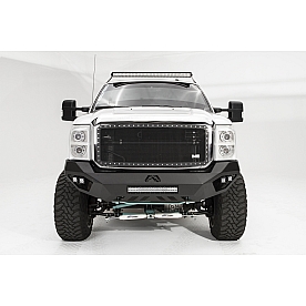 Fab Fours Bumper Vengeance 1-Piece Design Steel Black - FS11-V2651-1