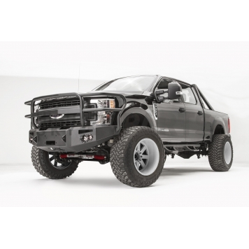 Fab Fours Bumper Premium 1-Piece Design Steel Black - FS17-A4150-1-1