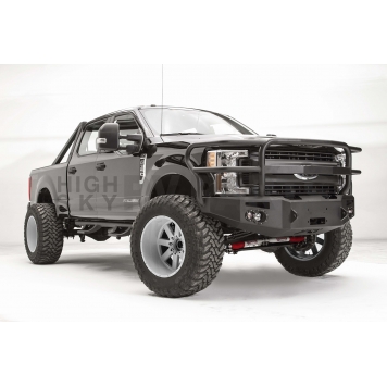 Fab Fours Bumper Premium 1-Piece Design Steel Black - FS17-A4150-1-2