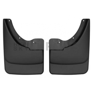 Husky Liner Mud Flap - Black Textured Thermoplastic Olefin Set Of 2 - 57031