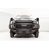 Fab Fours Bumper Premium 1-Piece Design Steel Black - FS17-A4250-1