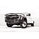Fab Fours Bumper Premium 1-Piece Design Steel Black - FS17-A4250-1